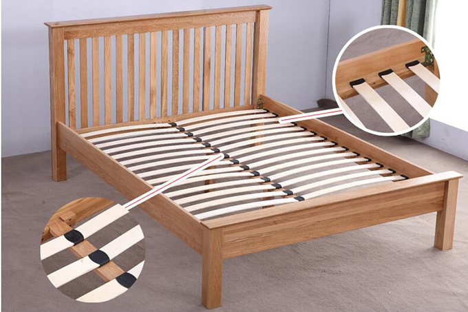 SOUTHLAND Solid Oak Queen Bed Frame-Furniture Bazaar NZ--Auckland